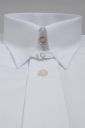 ワイシャツ・カッターシャツ 2053T-WHITE-衿1