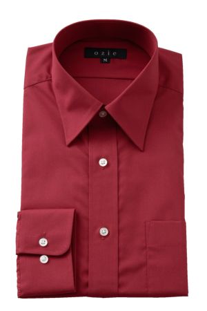 【メンズ・ドレスシャツ・ワイシャツ】<br>レギュラーフィット・形態安定・レギュラーカラー
