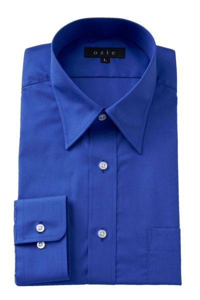 メンズワイシャツ・カッターシャツ 5955-01-H-BLUE