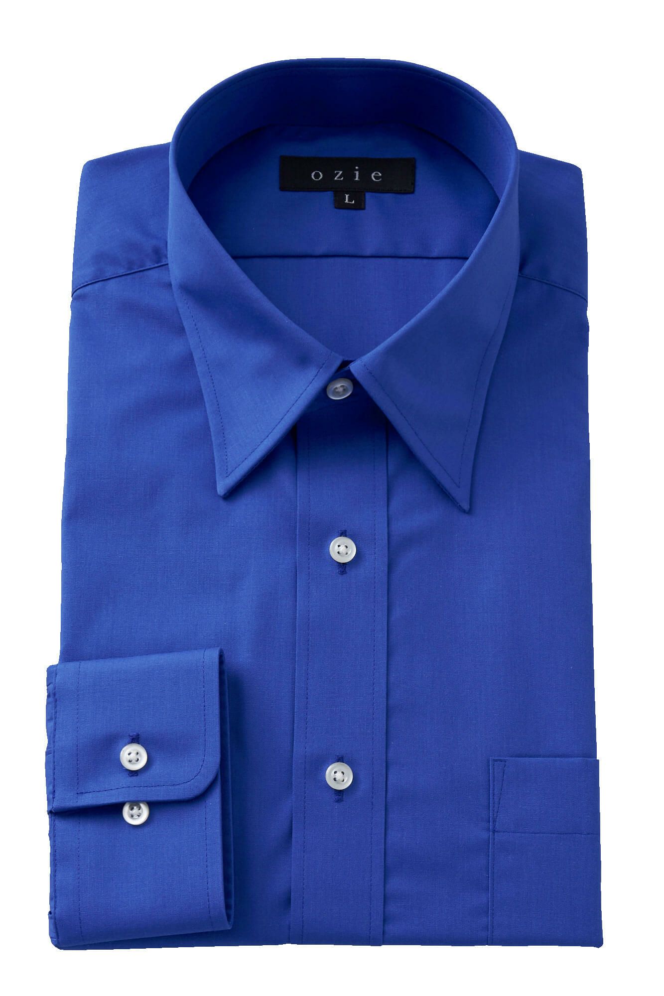 メンズワイシャツ・カッターシャツ 5955-01-H-BLUE 