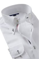 オックスフォードシャツ 衿1 8012-L09A-1-WHITE