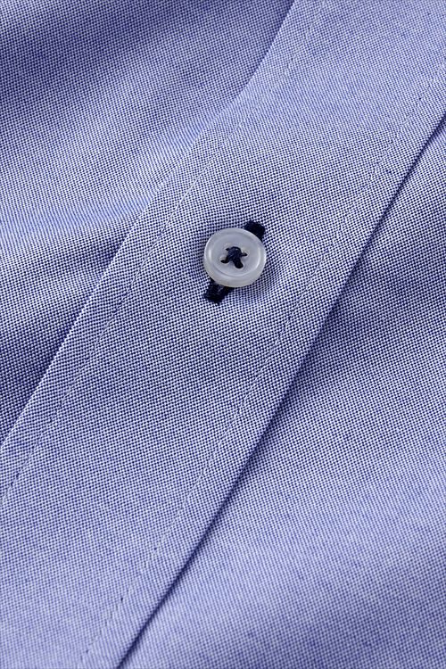 オックスフォードシャツ 生地 8012-L09A-2-BLUE