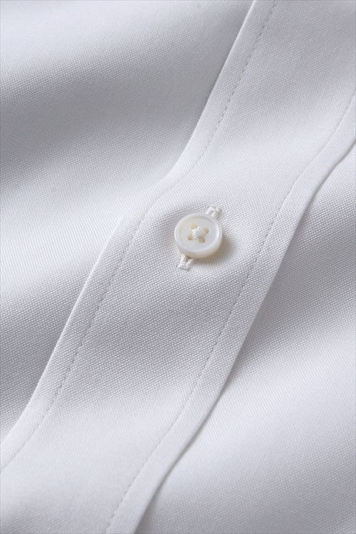 ワイシャツ　生地　8023-L09A-1-WHITE