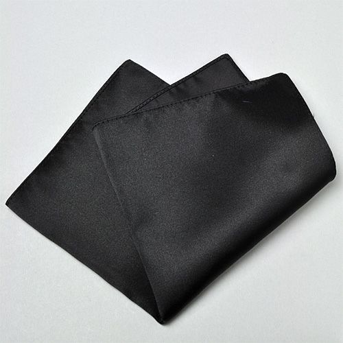 アスコットタイ・チーフセット NA-104-BLACK