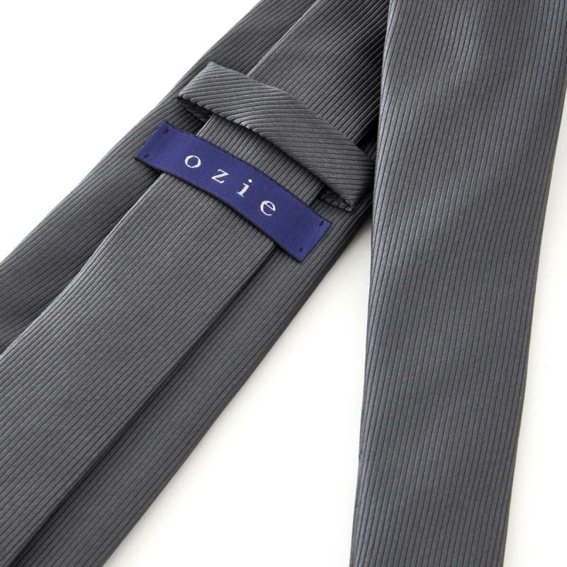 セッテピエゲ・ネクタイ  NP-006-GRAY-裏