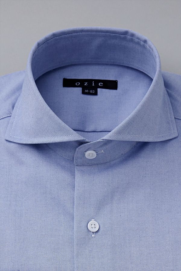 ワイシャツ Yシャツ 衿1　8070-H06A-2-BLUE