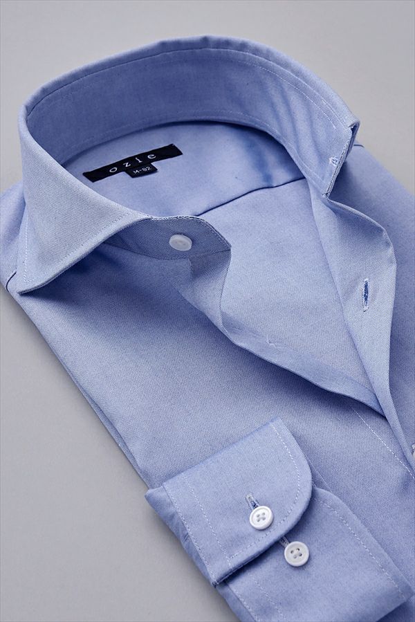 ワイシャツ Yシャツ 衿2　8070-H06A-2-BLUE