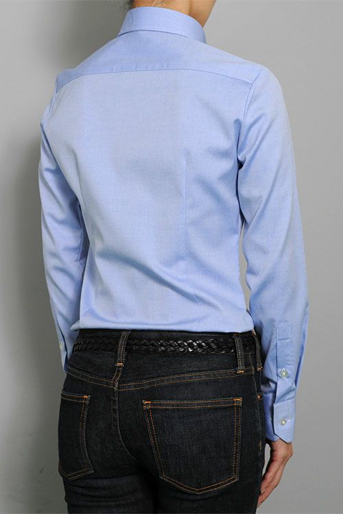 レディースシャツ バックin 6274-A10-2-BLUE