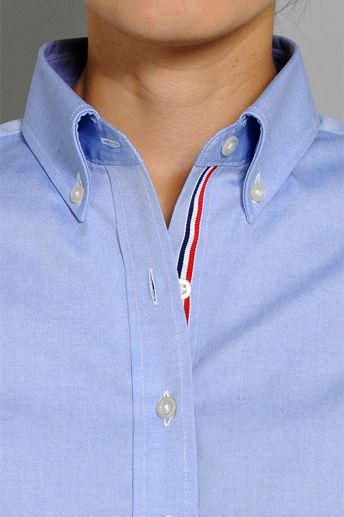 レディースシャツ 衿 6274-A10-2-BLUE