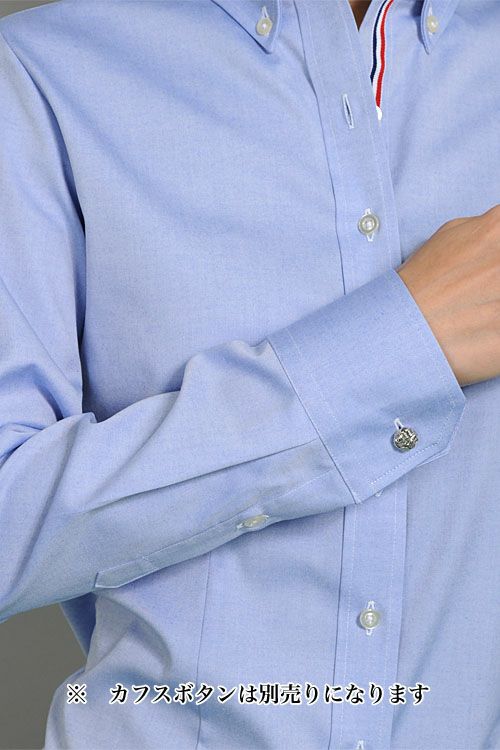 レディースシャツ カフス 6274-A10-2-BLUE