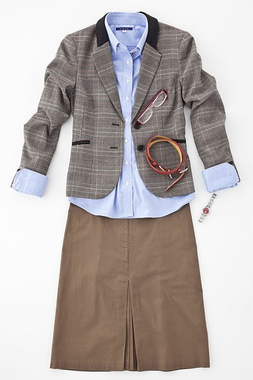 レディースシャツ コーデ2 6274-A10-2-BLUE