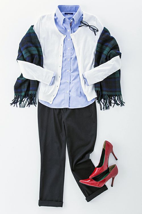 レディースシャツ コーデ3 6274-A10-2-BLUE