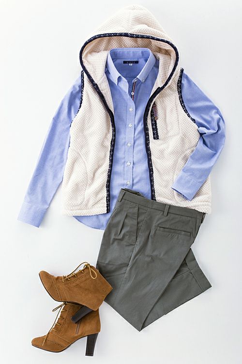 レディースシャツ コーデ4 6274-A10-2-BLUE