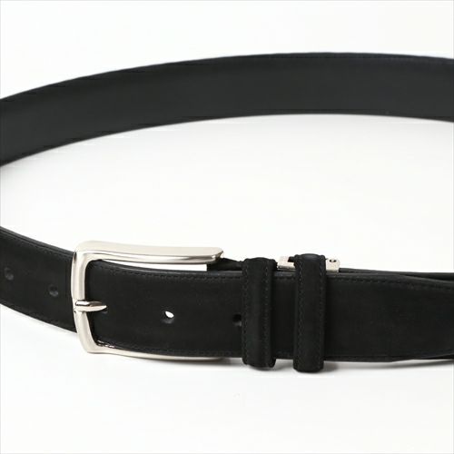 ベルト・ヌバック 素材1 KE21228-19-BLACK