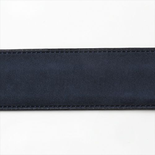 ベルト ヌバック 素材 KE21228-29-NAVY