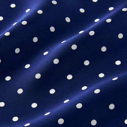 ポケットチーフ 生地 CH-D-006-NAVYBLUE