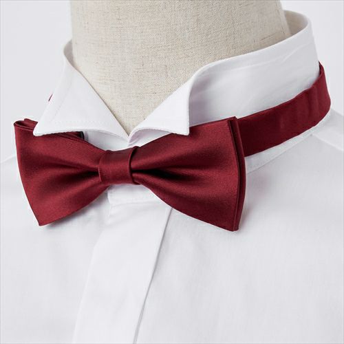 蝶ネクタイ BT013-WINERED