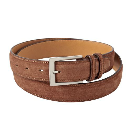 スエードベルト　KE21328-36-BROWN