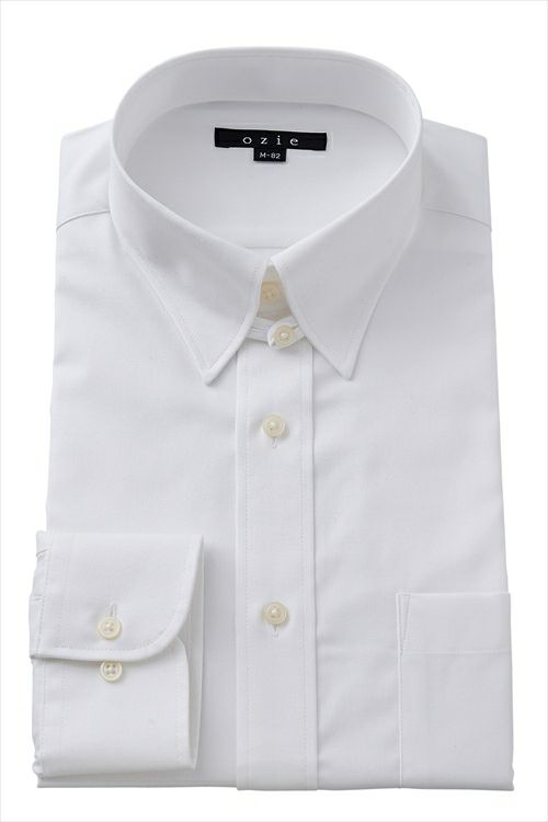 メンズワイシャツ カッターシャツ 53t White