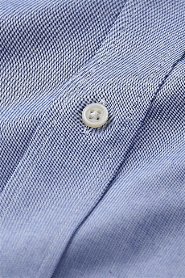 タブカラーシャツ 生地 8089-I10B-BLUE