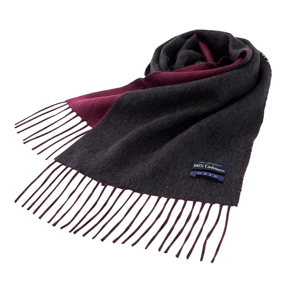 GIEVES ＆ HAWKES カシミヤ100% マフラー ブラウン（マフラー 
