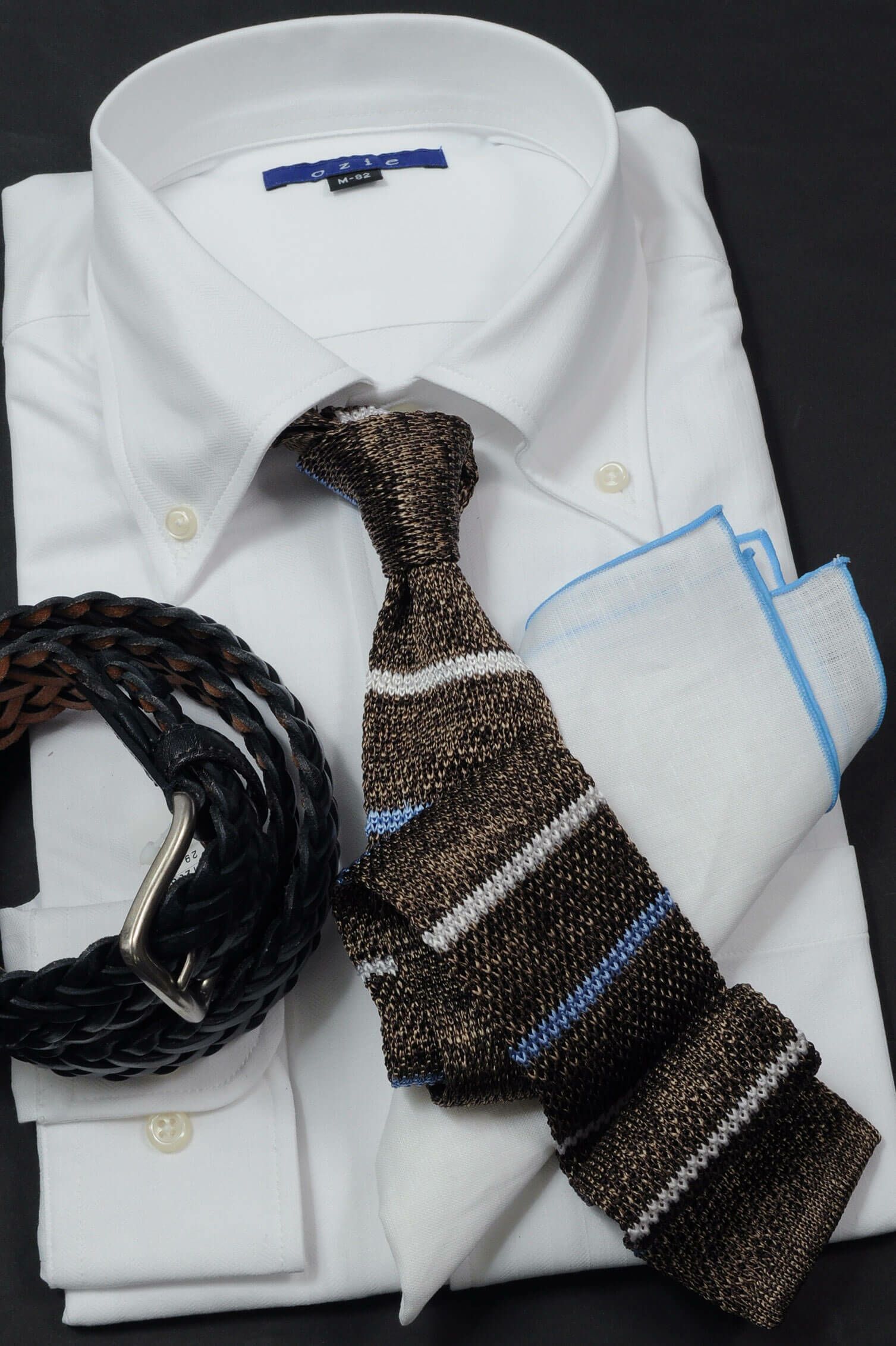 ワイシャツ・ニットシャツ コーディネート8 8013-S03A-WHITE