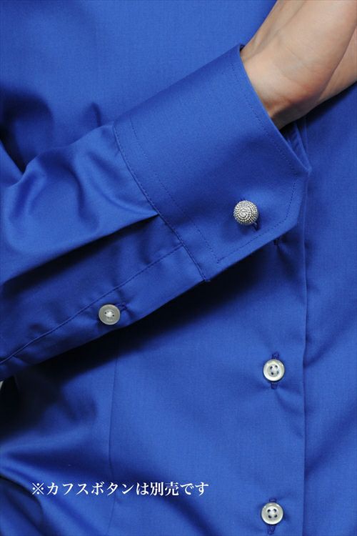 レディースシャツ カフス 6271R-4-BLUE
