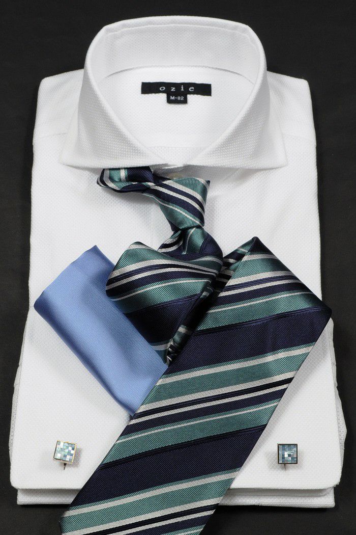 ワイシャツ8006-G03A-WHITEコディネート4