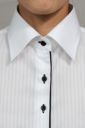 レディースシャツ　6071-F06-WHITE-衿