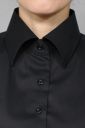 レディースシャツ　6071-F08-BLACK-衿