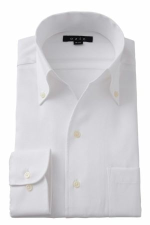 メンズワイシャツ カッターシャツ 8044 E07b White
