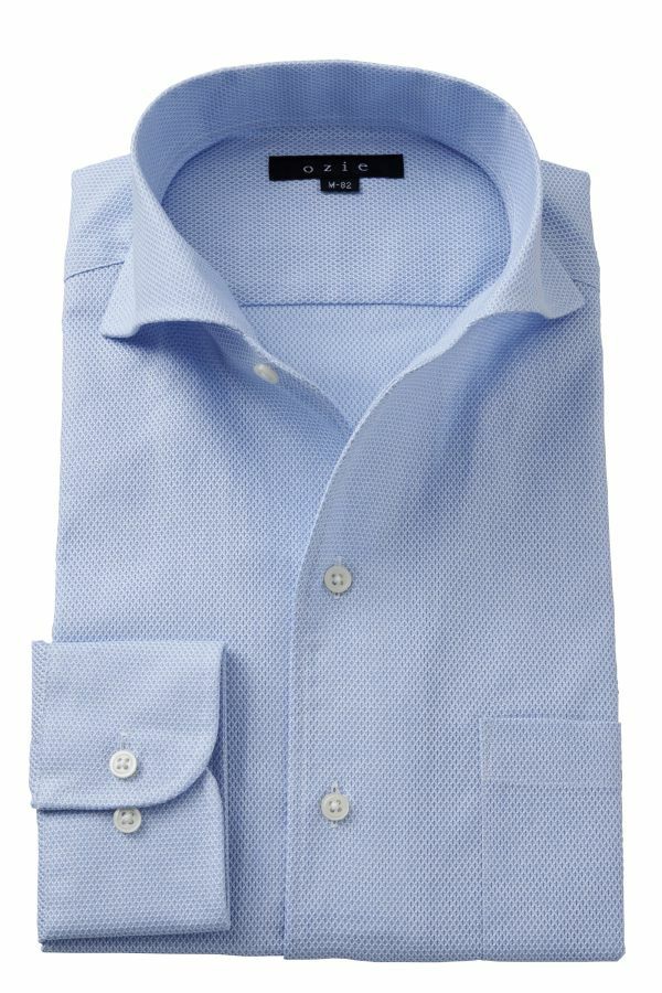 メンズワイシャツ カッターシャツ 8045 Y01b Blue