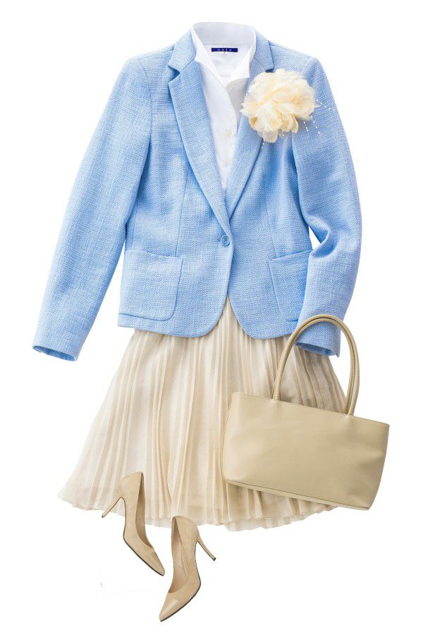 レディース　6051-H03-WHITE-コーディネート