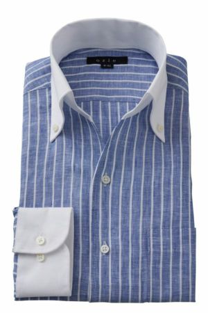 メンズワイシャツ カッターシャツ 8044acl Y04b Blue メンズワイシャツ カッターシャツ 8044acl Y04b Blue
