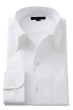 メンズワイシャツ カッターシャツ 8051 Y09a White