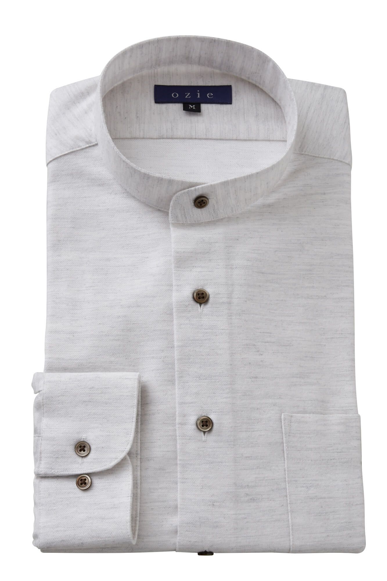 スタンドカラー マオカラーシャツ メンズ ワイシャツ Ozie 公式通販 オジエ