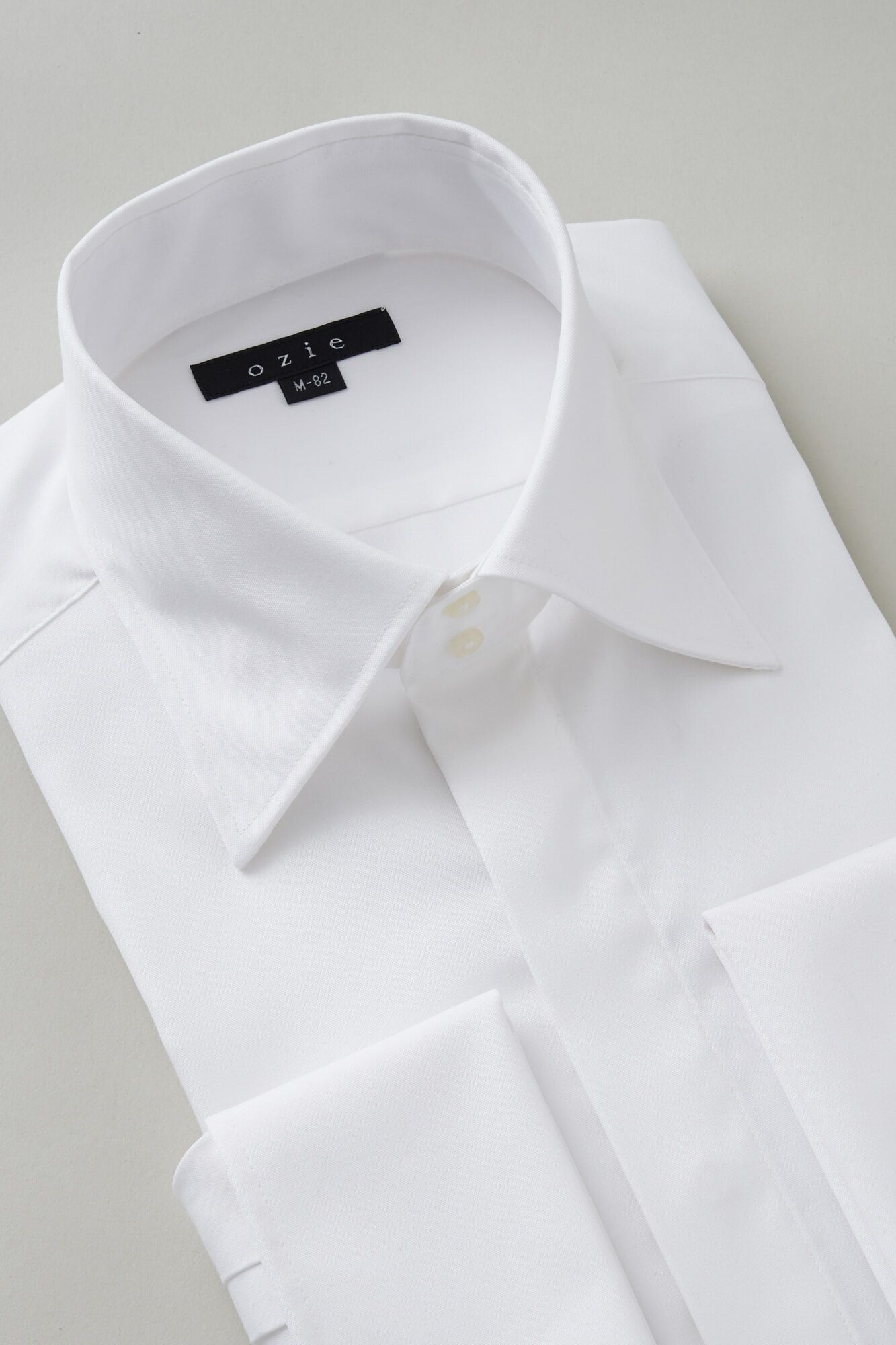 ワイシャツ 8066H-Y11A-WHITE-衿3