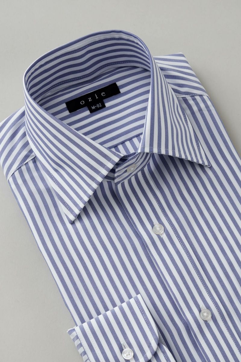 ワイシャツ  8023-Y12A-BLUE-衿3