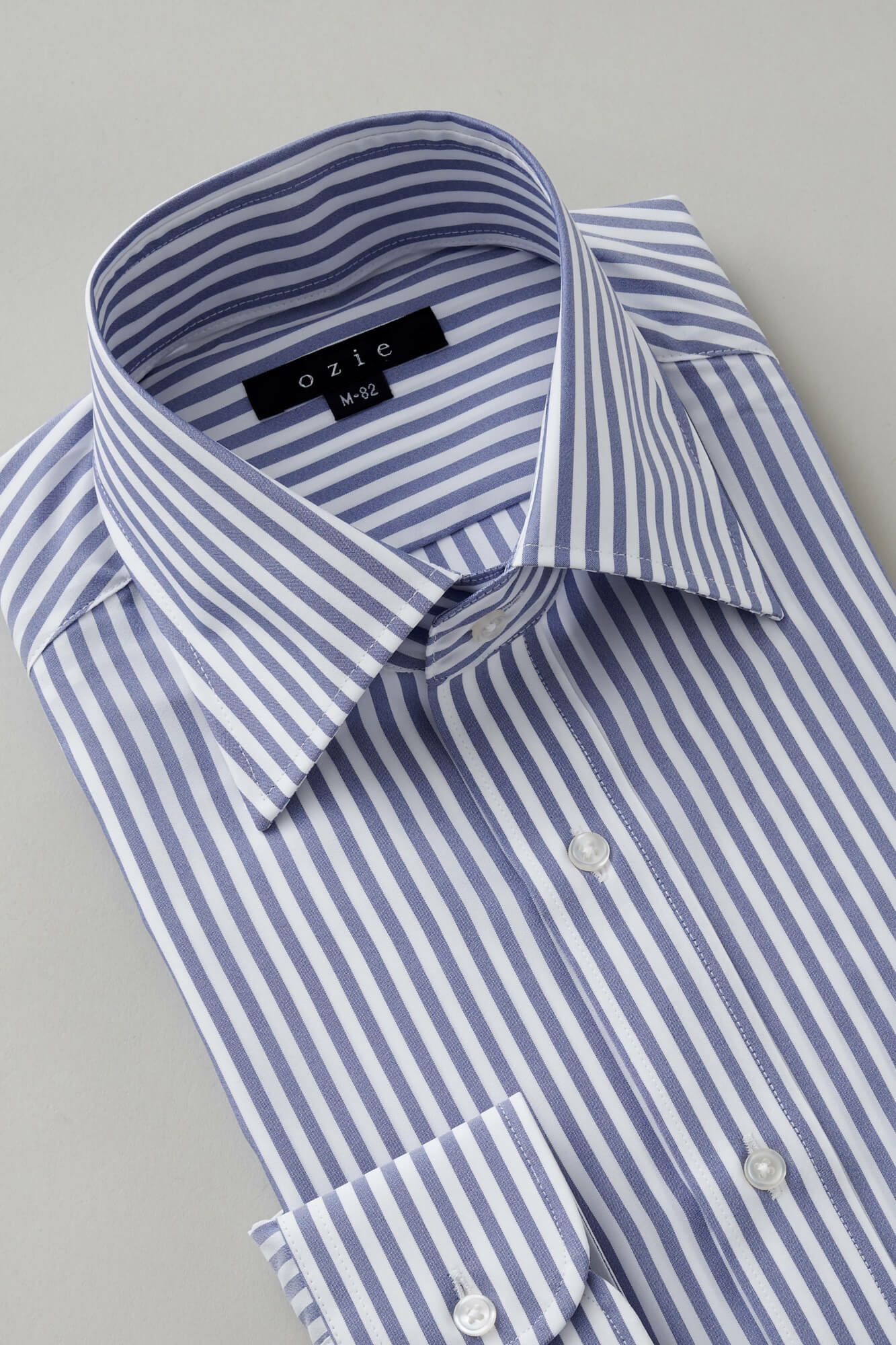 ワイシャツ  8023-Y12A-BLUE-衿3