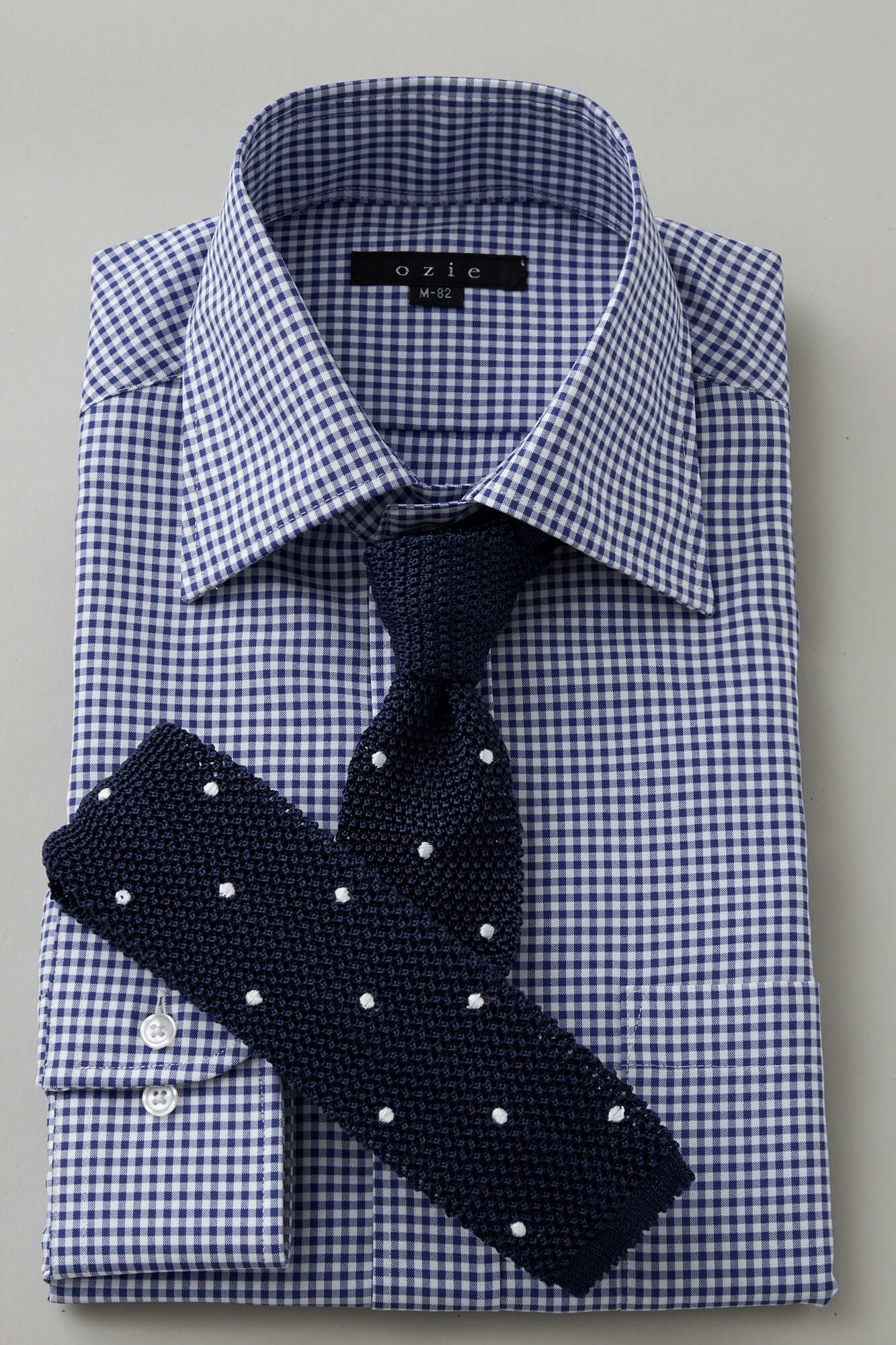 ワイシャツ　8023-Y12C-BLUE-コーディネートイメージ1