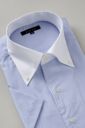 ワイシャツ・カッターシャツ・半袖 8051SSCL-A04A-BLUE-衿3