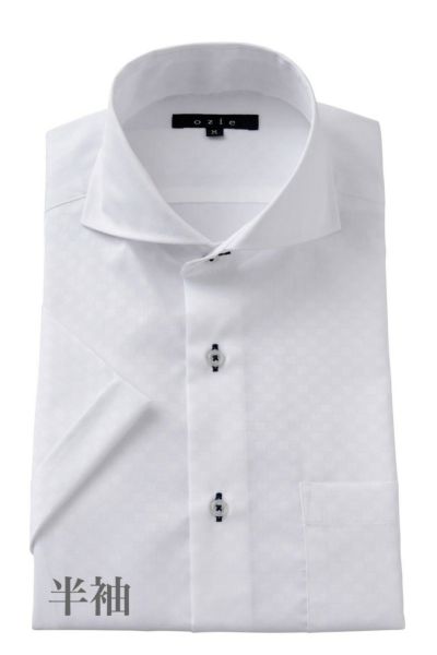 ワイシャツ・カッターシャツ・半袖 8070SS-A04B-WHITE
