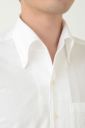ワイシャツ・ニットシャツ・半袖 8054SS-A04E-WHITE-衿