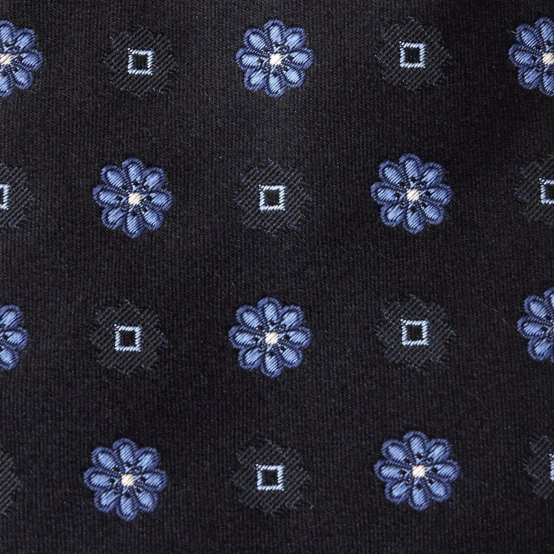 ネクタイ NI-333-BLACK-生地