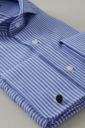 ワイシャツ 8006-A09D-BLUE-カフス