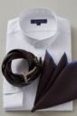 スタンドカラーシャツ 8063-A10A-WHITE-コーディネートイメージ