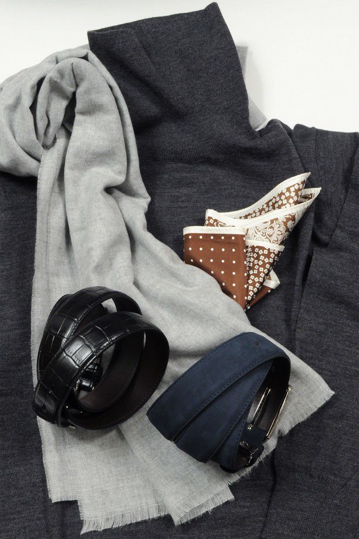 ストール MSF-T-KEM2146-15-LGRAY-コーディネート1