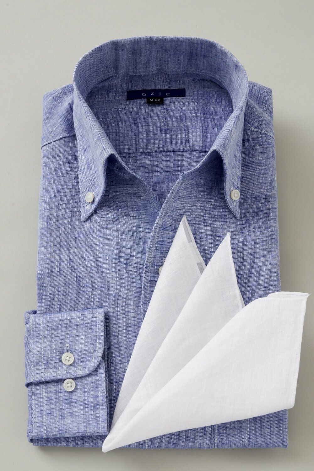 ワイシャツ 8044A-U03A-BLUE-コーディネートイメージ