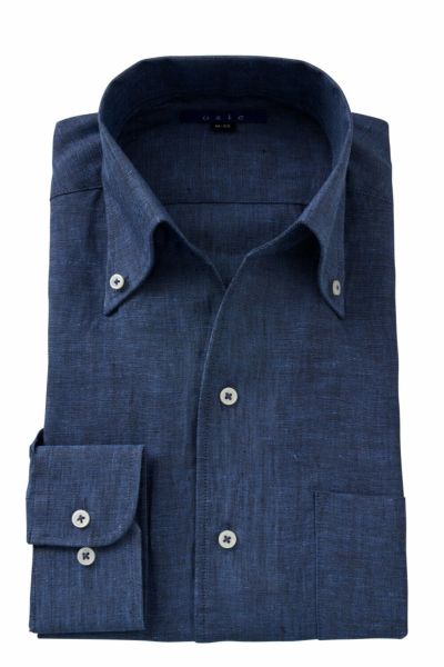 ワイシャツ 8044A-U03B-NAVY