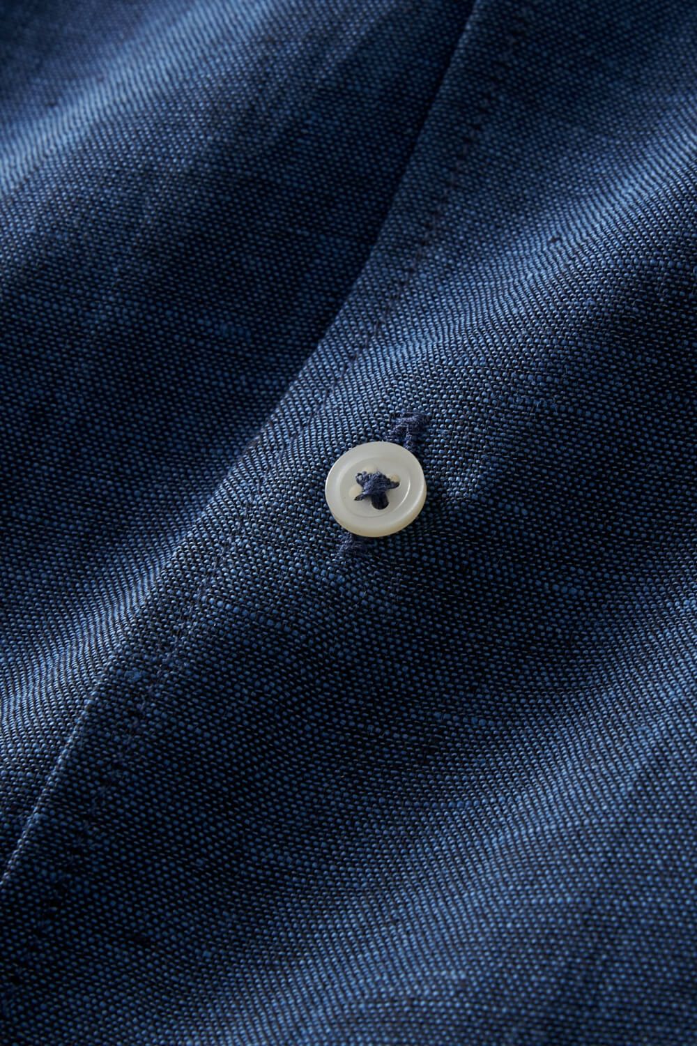 ワイシャツ 8044A-U03B-NAVY-生地